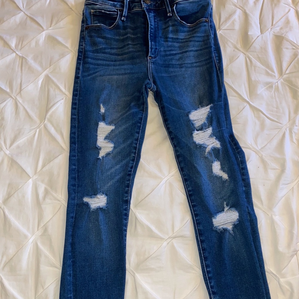 High Waisted Skinny Jeans